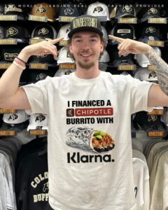 finance chipotle burrito with klarna